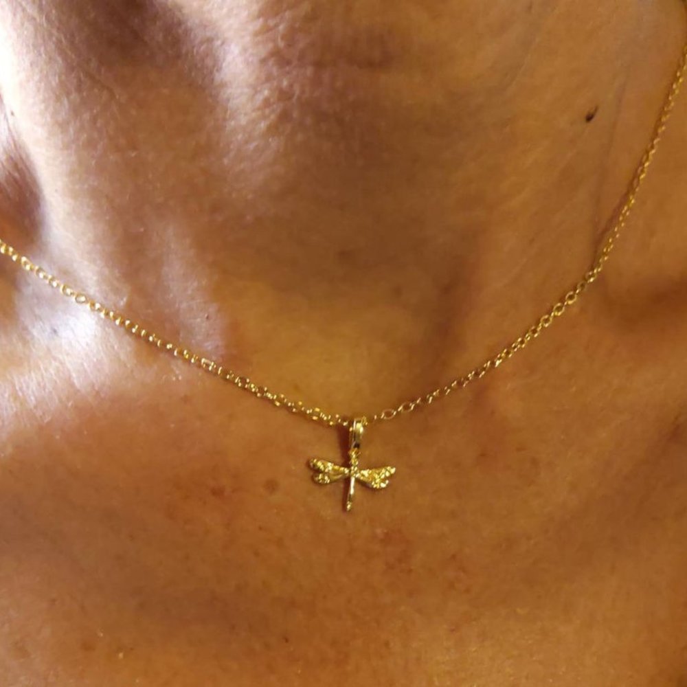 Free Spirit 18K Gold Dipped Necklace